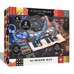F.A.O. Schwarz‎ Giant Electronic DJ Mixer Mat NWT